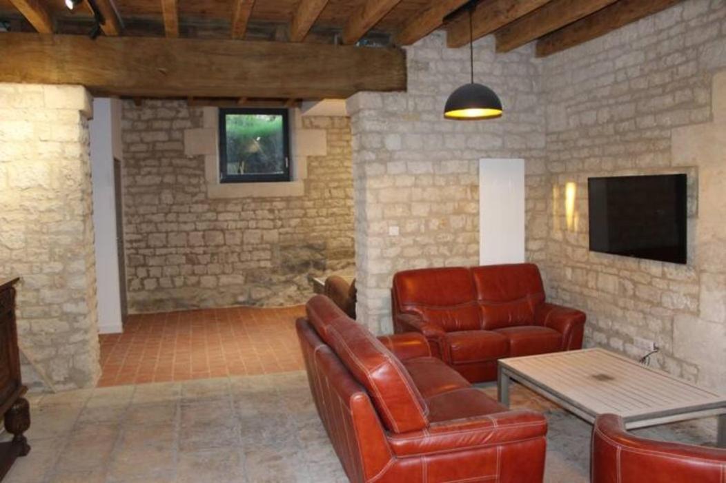 Château des Loups - Les Cèdres Bleus Echire Exterior foto