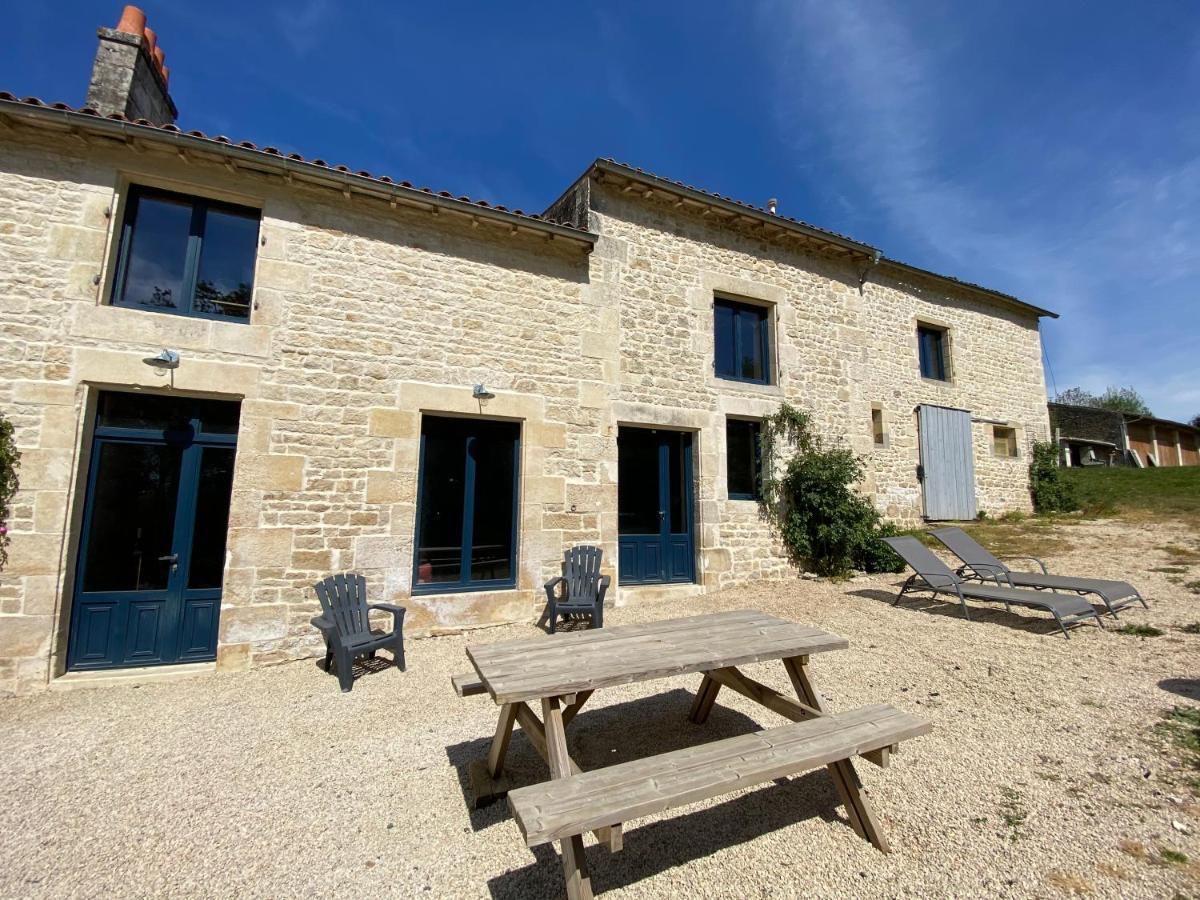 Château des Loups - Les Cèdres Bleus Echire Exterior foto
