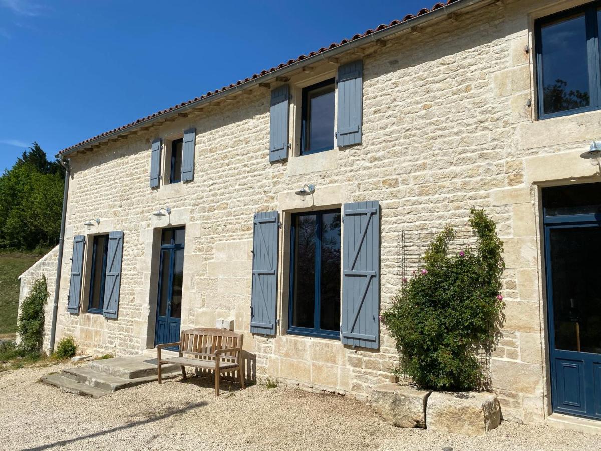 Château des Loups - Les Cèdres Bleus Echire Exterior foto